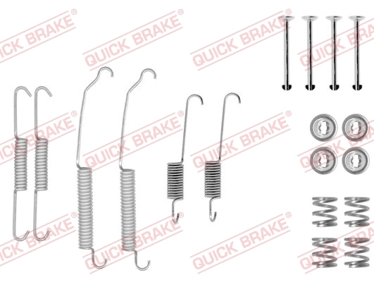 Accessory Kit, brake shoes